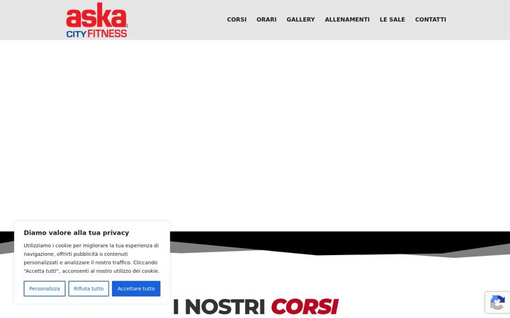 Screenshot of aska.fitness