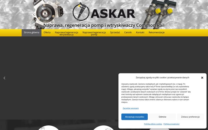 Screenshot του askar.lubin.pl