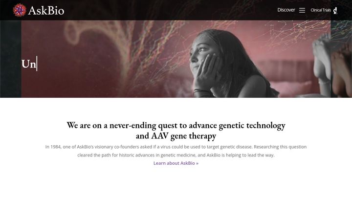 Screenshot von askbio.com