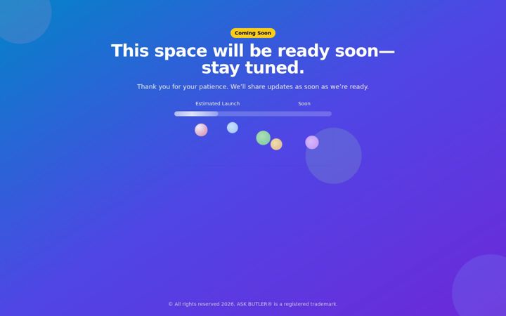 Screenshot of askbutler.com