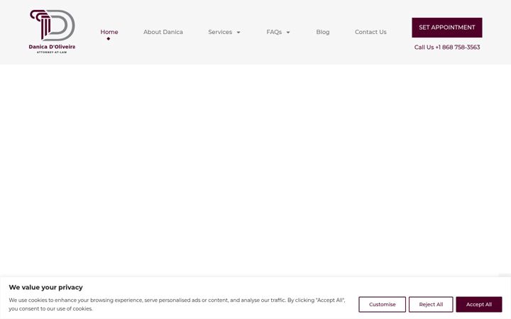 Screenshot of askdanica.com