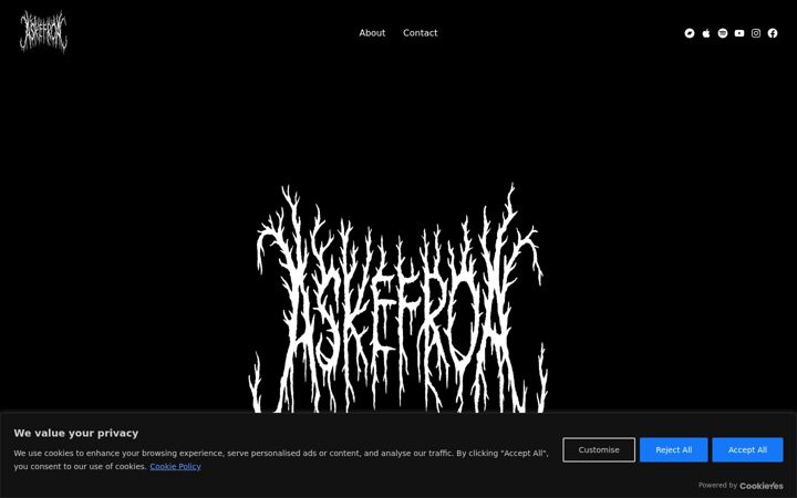 Screenshot of askefroa.se