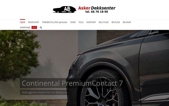 Screenshot of askerdekksenter.no