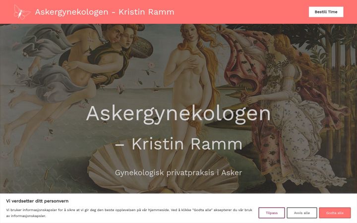 Snímek obrazovky askergynekologen-kristinramm.no