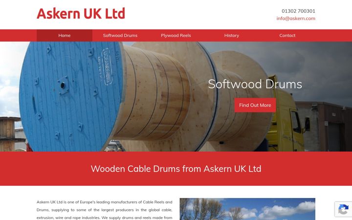 Screenshot of askern.com