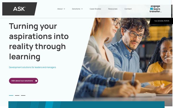 Screenshot of askeurope.com