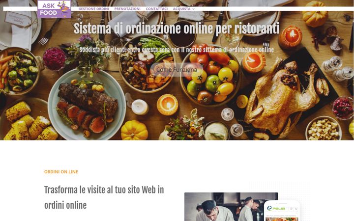 Skärmbild av askfood.it