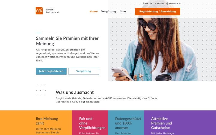 Snimka zaslona za askgfk.ch