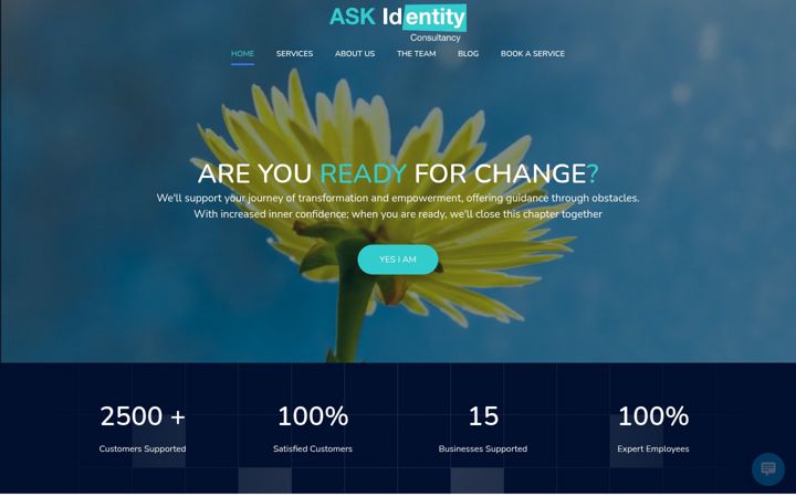 Screenshot of askidentity.org.uk