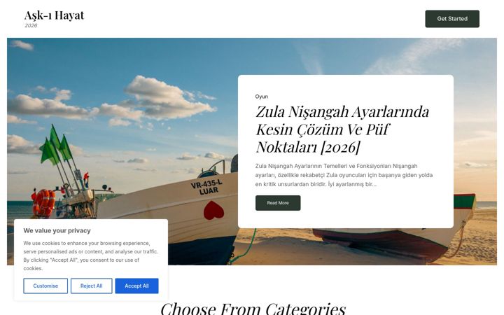 Screenshot of askihayat.com