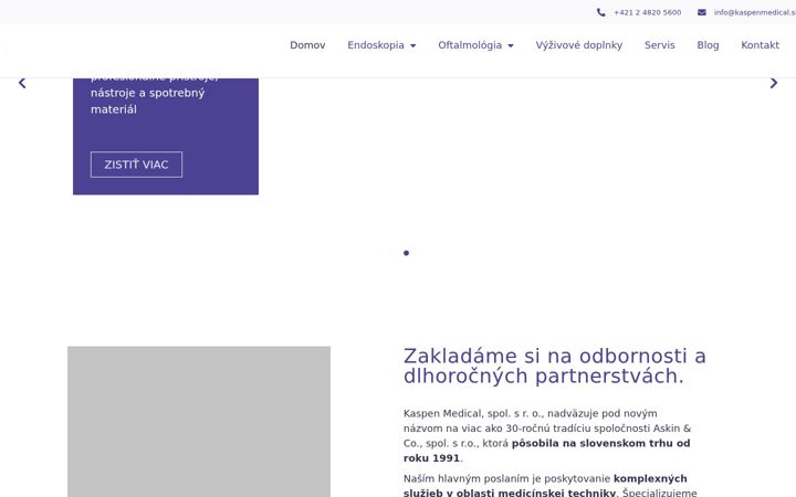 Screenshot of askin.sk