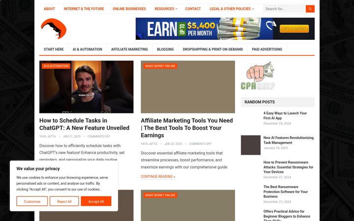 Screenshot of askjattoes.com
