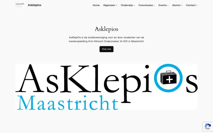 Skærmbillede af asklepiosmaastricht.nl