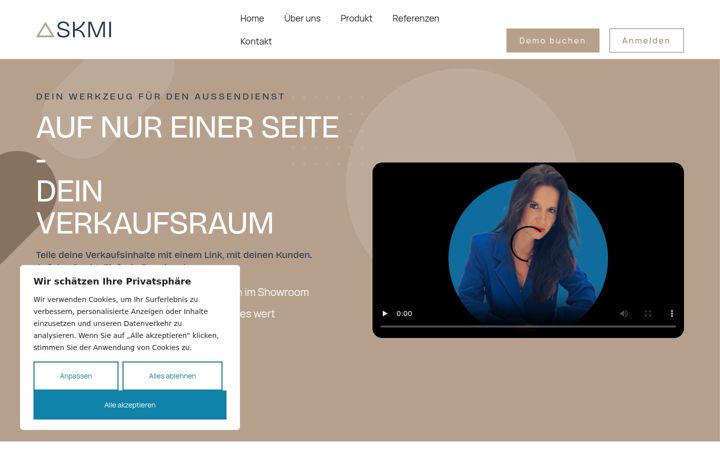 Screenshot of askmi.de