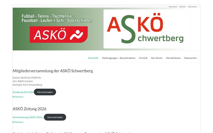 Screenshot of askoe-schwertberg.at