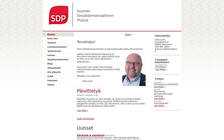 Screenshot of askojuuti.com