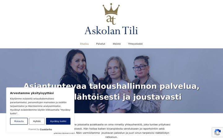 Screenshot of askolantili.fi