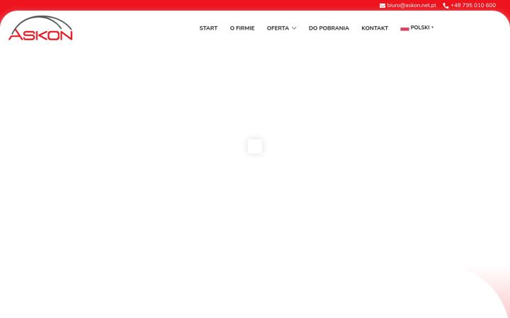 Screenshot of askon.net.pl