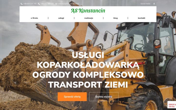 Screenshot ta' askonstancin.pl
