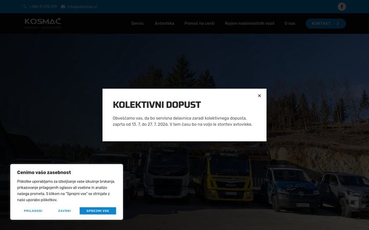 Screenshot of askosmac.si