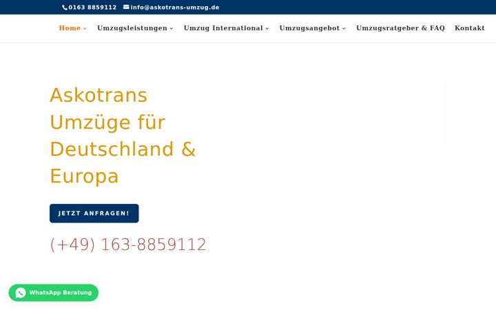 Screenshot ta' askotrans-umzug.de