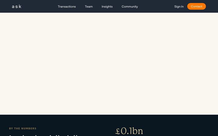 Screenshot of askpartners.co.uk