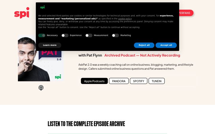 Ekraanipilt saidist askpat.com