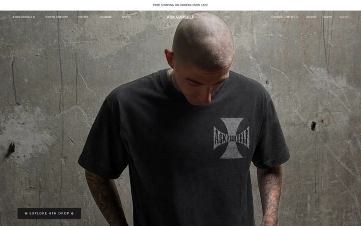 Screenshot of askyurself.com