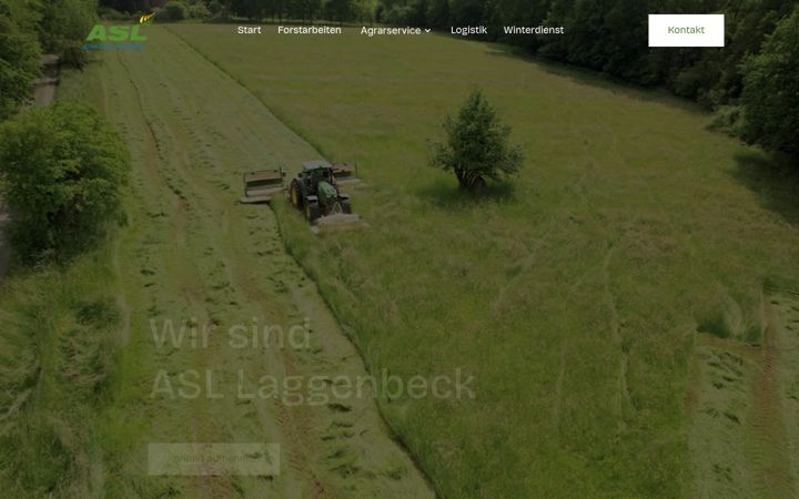 Screenshot of asl-laggenbeck.de