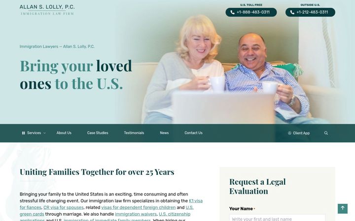 Screenshot of asl-lawfirm.com