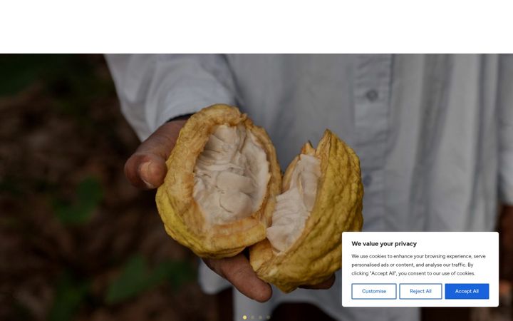Snímek obrazovky aslancommodities.com