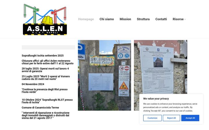 Screenshot of aslen.it