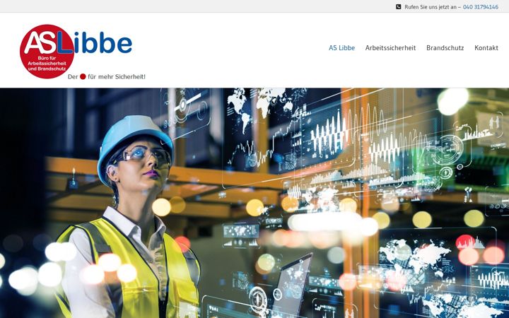 Screenshot of aslibbe.de