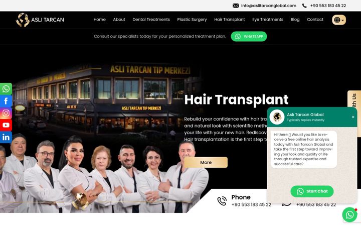 Screenshot of aslitarcanglobal.com