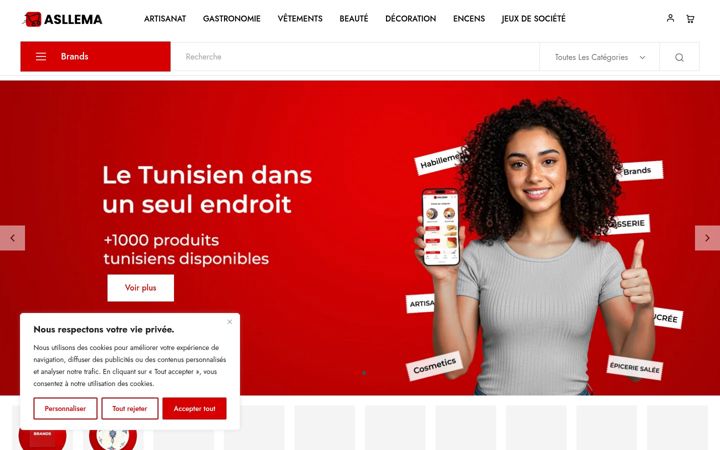 Screenshot of asllema.com