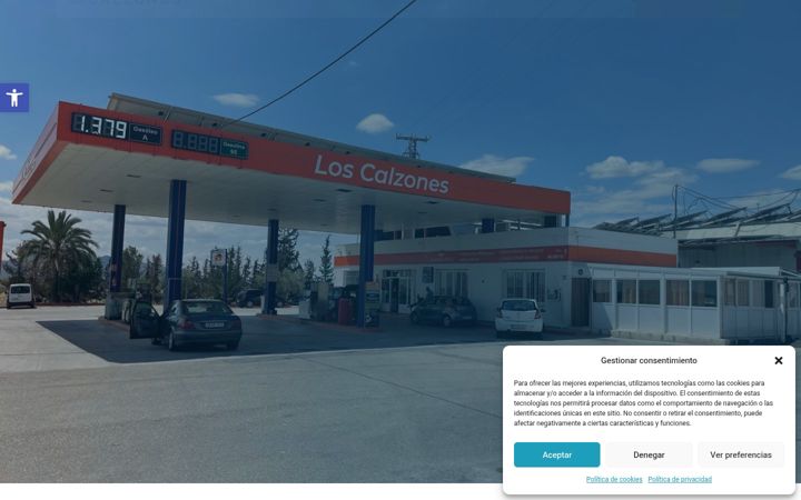 Screenshot of asloscalzones.com