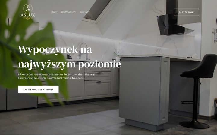 Screenshot di aslux.pl