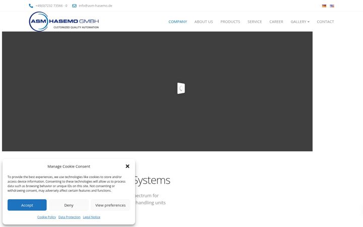 Screenshot of asm-hasemo.de