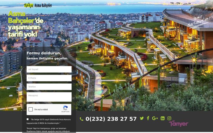 Screenshot of asmabahceler.com