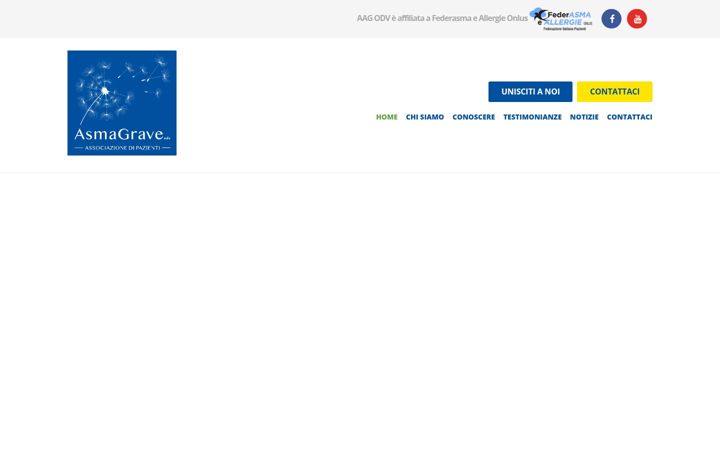 Screenshot of asmagrave.org