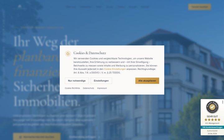 Screenshot of asmanagement.eu