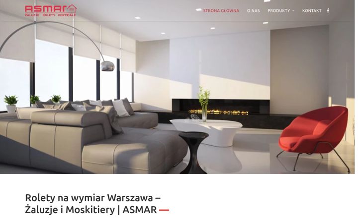 Screenshot of asmar.pl