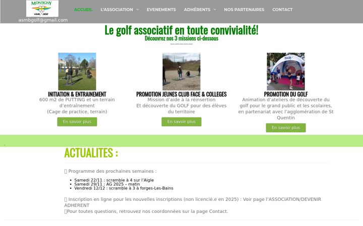 Screenshot ta' asmbgolf.fr