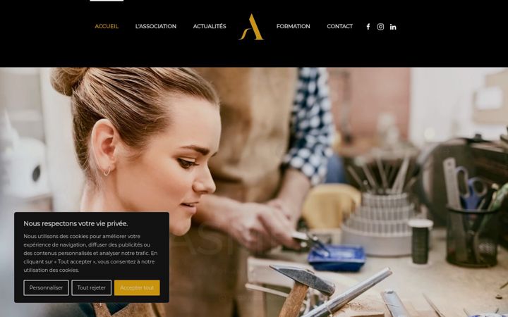 Screenshot of asmebi.ch