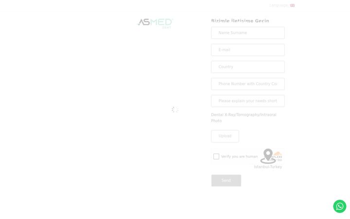 Screenshot of asmed.dental