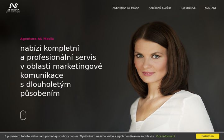 Screenshot of asmedia.cz
