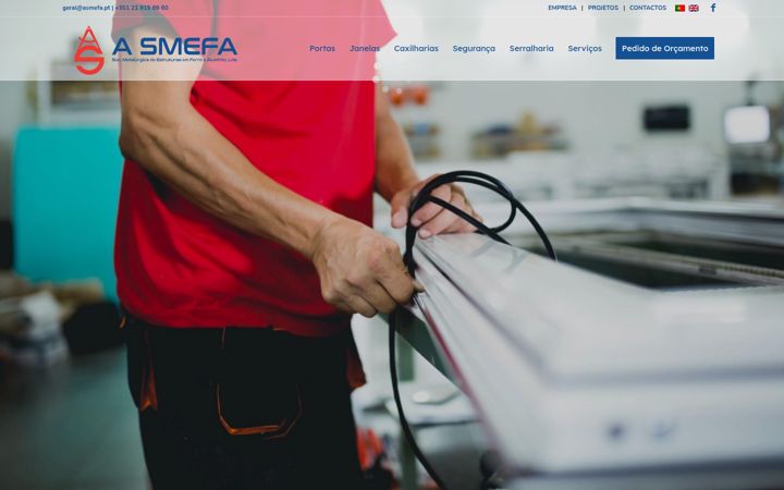 Screenshot of asmefa.pt