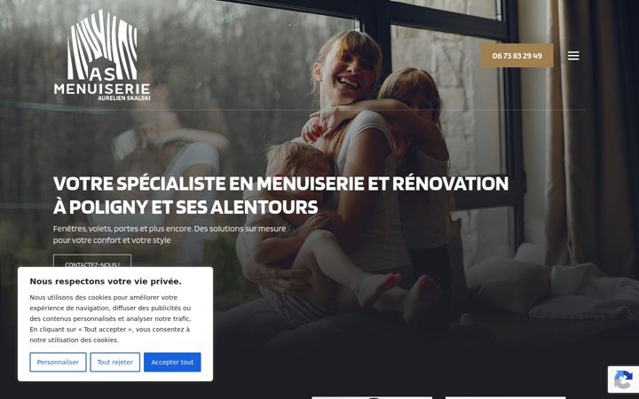 Screenshot of asmenuiseriebfc.fr