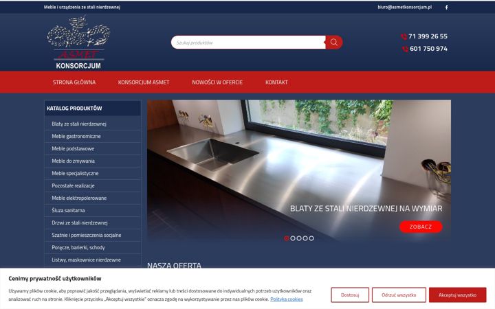 Screenshot of asmetkonsorcjum.pl