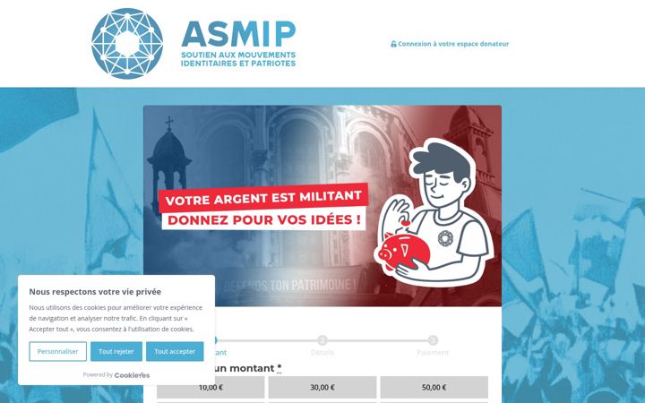 Screenshot του asmip.fr